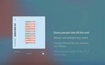Tijdgesynchroniseerde songteksten gebruiken met Apple Music