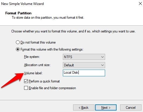 Proteggi con password File Cartelle Etichetta volume Windows 10
