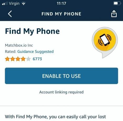 „Amazon Alexa Find My Phone“ įgalina įgūdžius