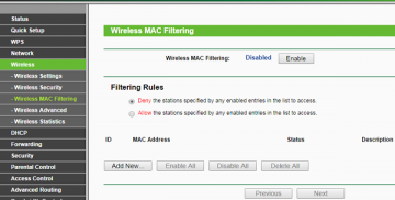 Alt om Wi-Fi Router MAC-filtrering