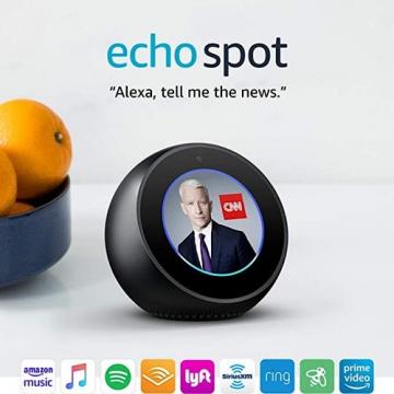 Получите скидку 40 долларов на умный будильник Amazon Echo Spot