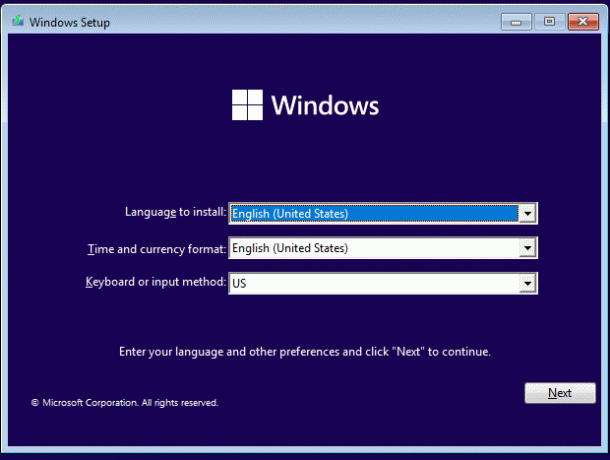 Prova Windows 11 Installa Windows Step2