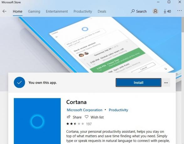 Il nuovo Microsoft Cortana è ancora utile Store