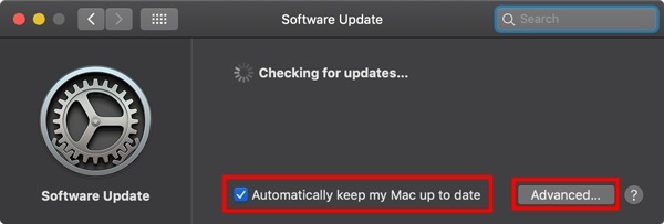 Automatische Macos-Updates Updates aktivieren