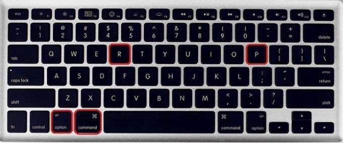 mac-клавіатура-reset-ram