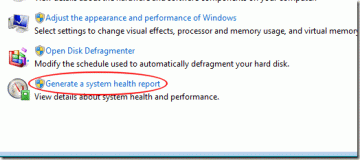 Создание отчета о работоспособности системы в Windows 7 для проверки ошибок