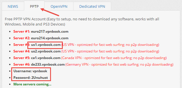 vpnbook-pptp-servername-username-password