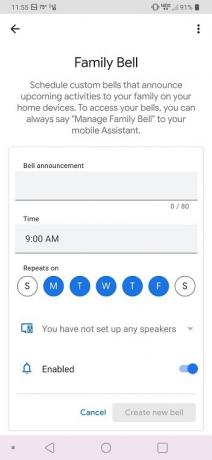 Så här använder du Google Assistant Family Bell Feature Bell -inställningar