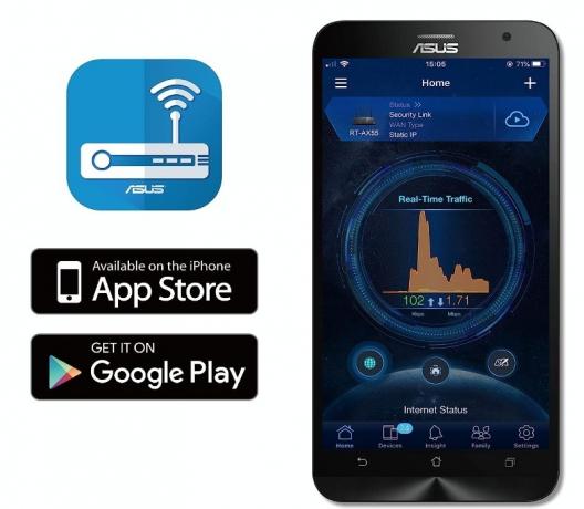 Мобильное приложение для роутера Asus WiFi 6 