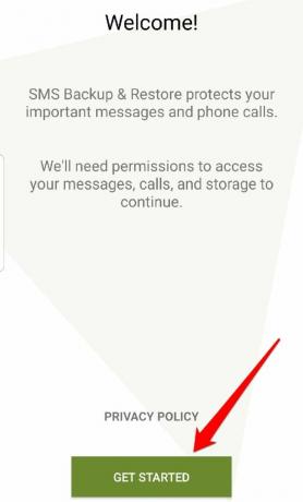 Atsarginės SMS žinutės „Android Sms“ atsarginės kopijos atkūrimas Pradėkite