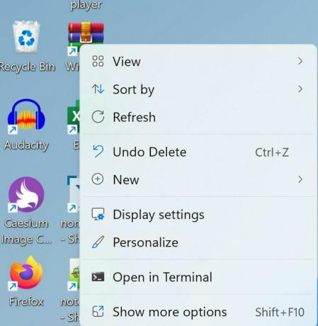 Scherzo desktop utente Windows finito non cliccabile