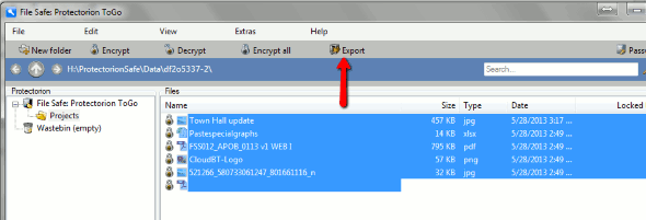 Protectorion-To-Go-Unencrypted-Export-files