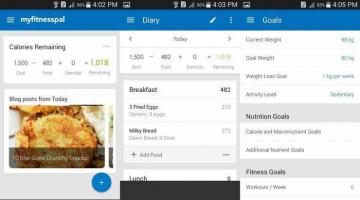 Utili app per la dieta Android che ti aiutano a perdere peso