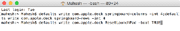 วิธีเปลี่ยนเลย์เอาต์ Launchpad บน Mac ของคุณ