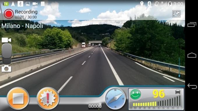 Dashboard Android Autoguard Dashcam 1