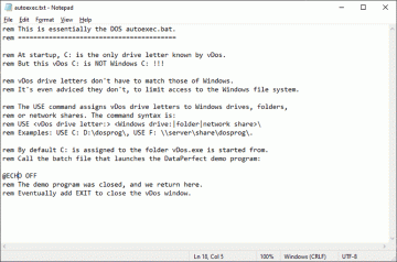 Come utilizzare vDOS per eseguire vecchi programmi DOS su Windows 10