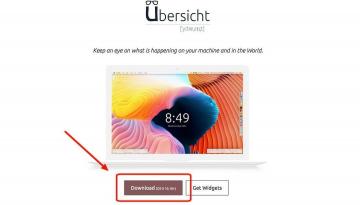 Tilpas din Mac Desktop på den nørdede måde med Übersicht
