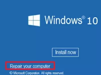 Windows 10 opraviť počítač